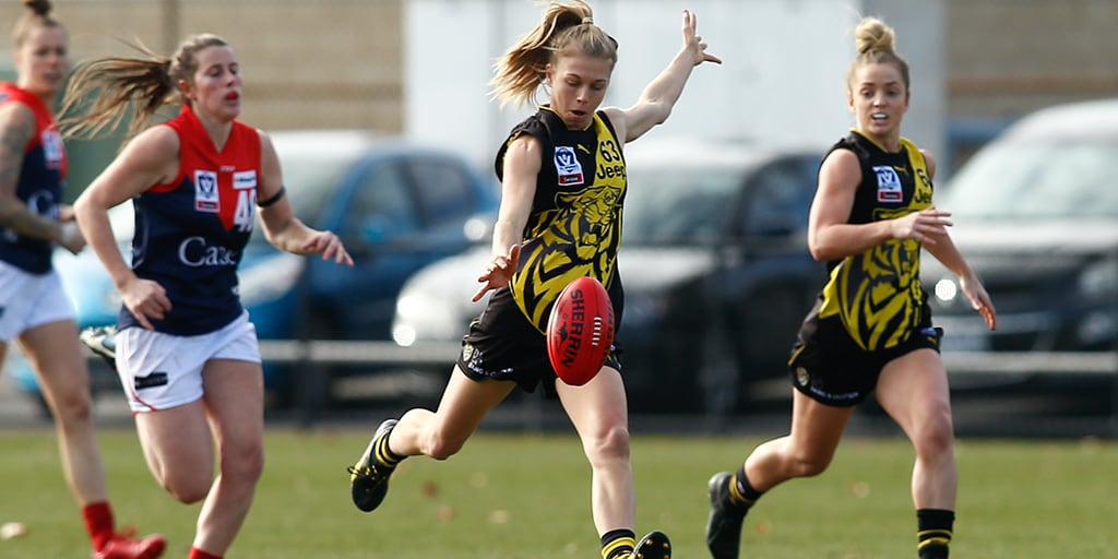vflwvcasey.jpg The VFLW Tigers will host the Casey Demons in Bendigo on Sunday - Richmond Tigers,VFL,AFLW